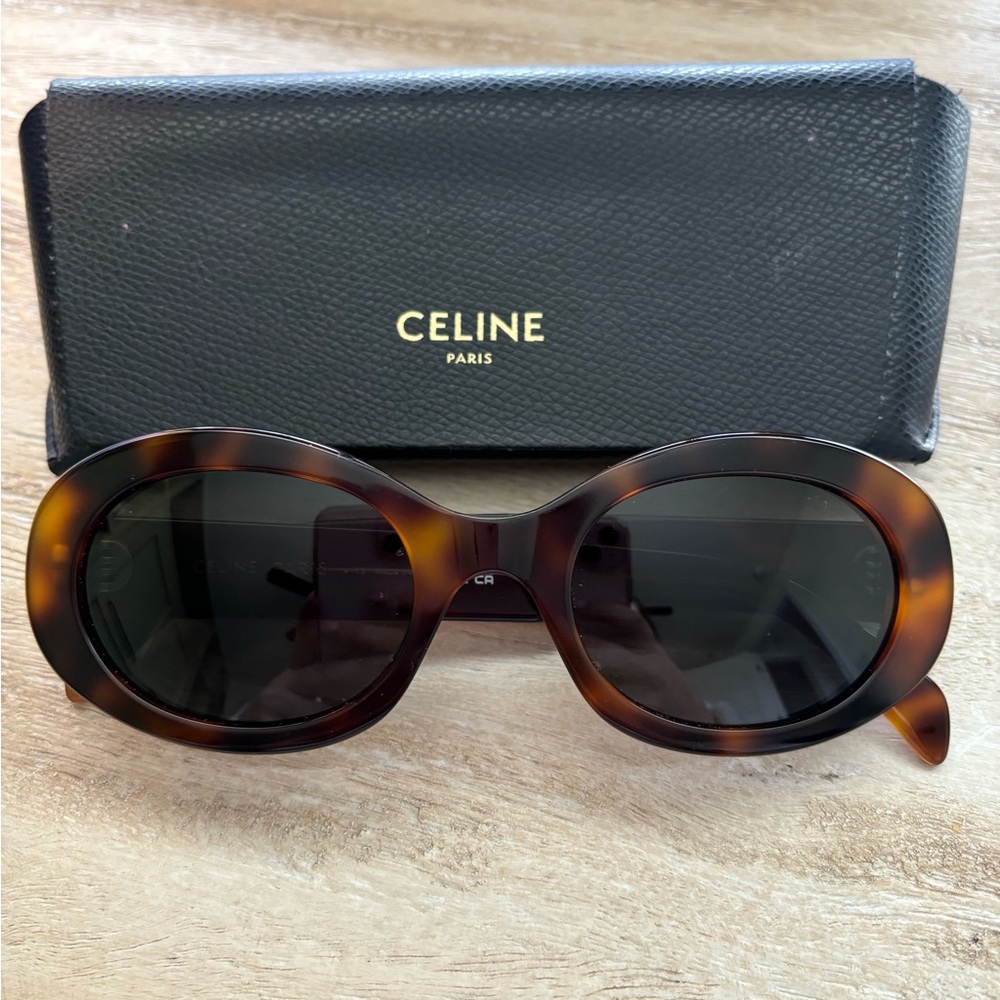 Celine Triomphe sunglasses oval